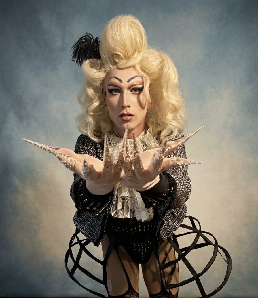 Vaginette shooting élegance costume pierre villeneuve
